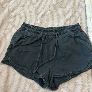 American Eagle Outfitters Charcoal Athletic Shorts